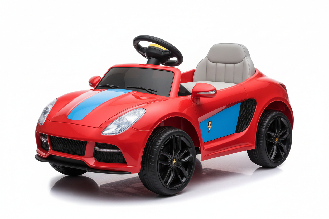 Driven small car for children